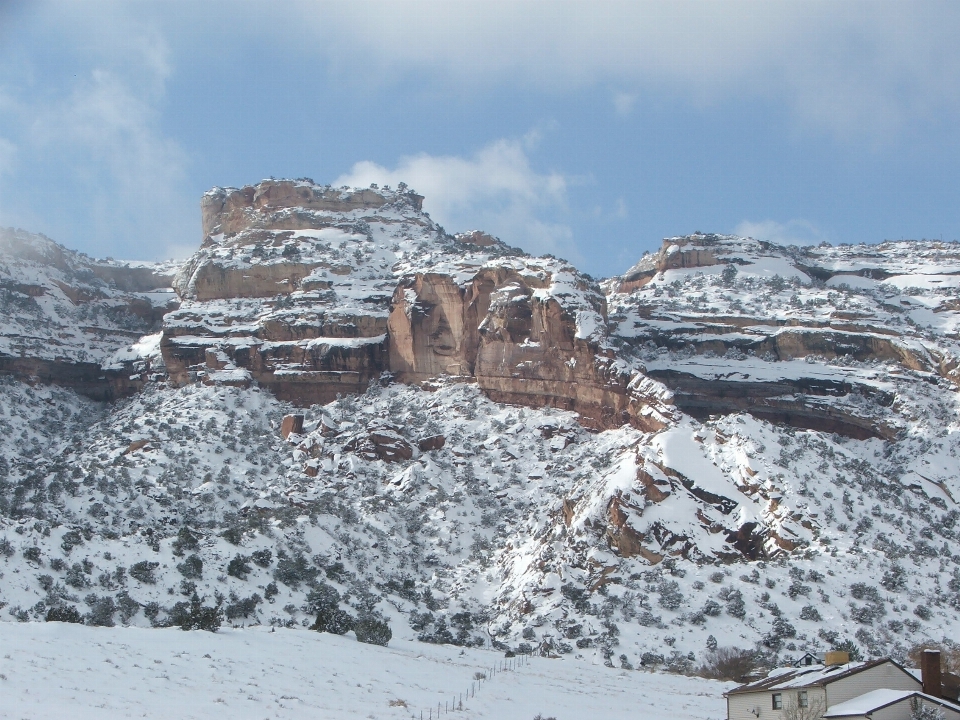 Draussen wildnis
 berg schnee