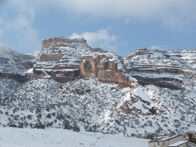 Outdoor wilderness mountain snow Photo