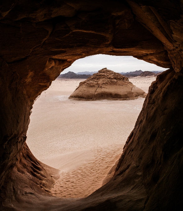 Areia rock deserto formação