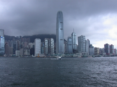 水 地平線 建築 空 写真