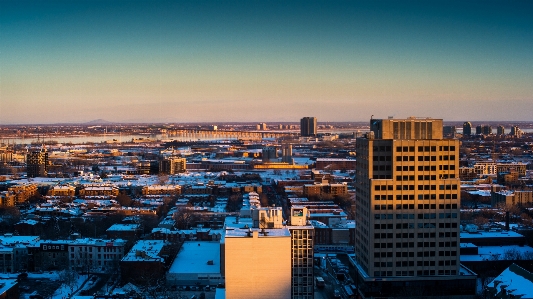 Horizon sky sunset skyline Photo