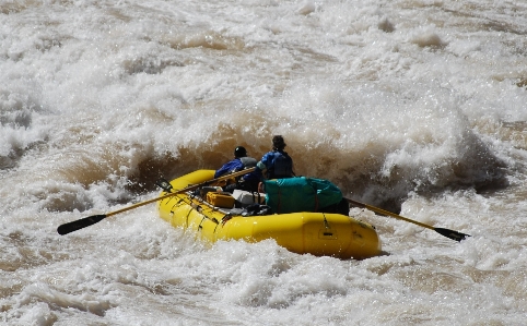 Sport boat adventure river Photo