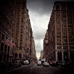 Architecture road skyline traffic Photo