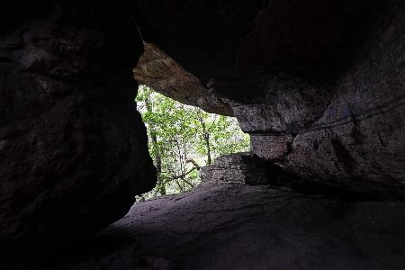 自然 rock 結石 形成 写真