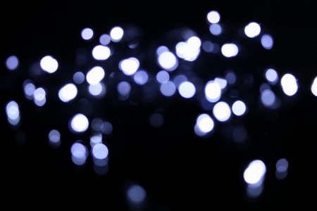 Light bokeh blur night Photo