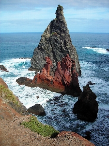 Beach sea coast rock Photo