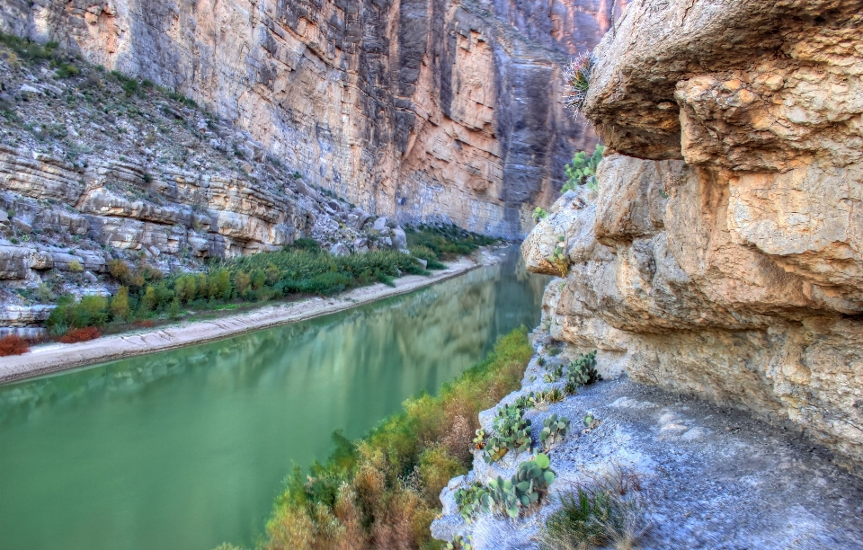 Landscape water nature rock