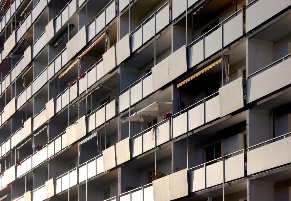 Die architektur gebäude stadt heim