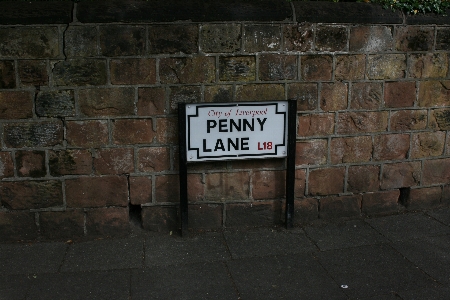 Road street wall sign Photo