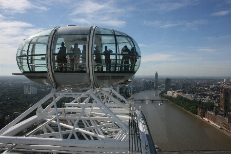 Foto Mengangkut kendaraan london eye tengara