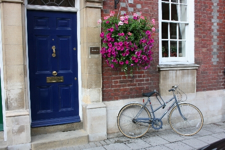 Foto Estrada rua janela bicicleta