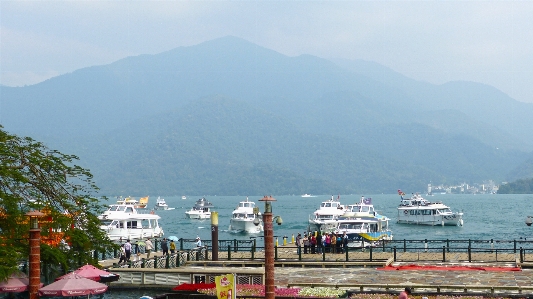 Sea coast water mountain Photo