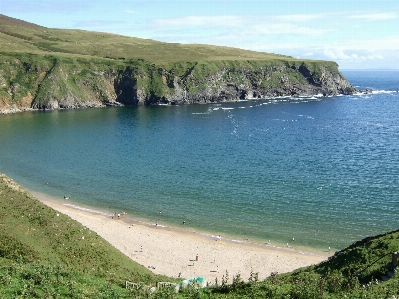 Beach landscape sea coast Photo