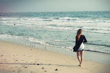 Beach sea coast sand Photo