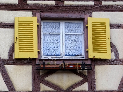 Wood house window home Photo