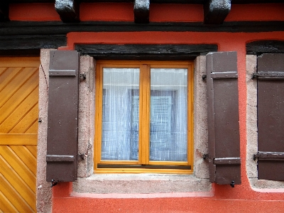 Architecture wood house window Photo