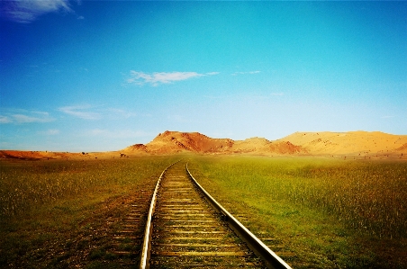 Landscape nature grass horizon Photo