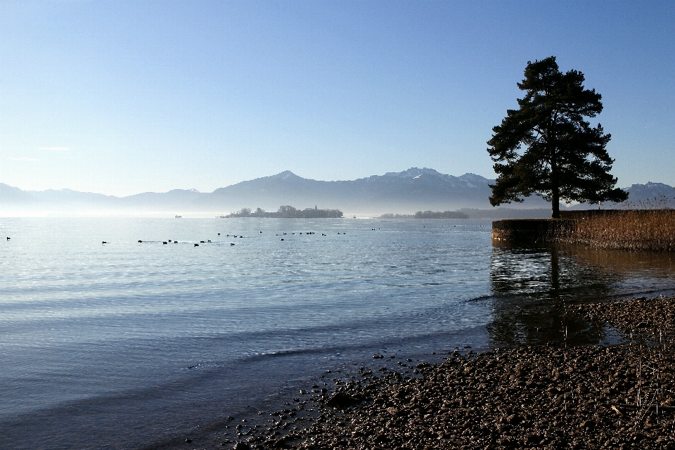 Pantai lanskap laut pesisir