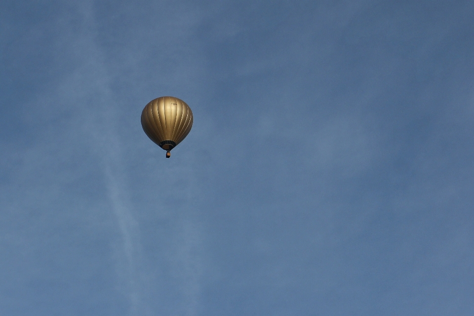 Cielo palloncino mongolfiera volare