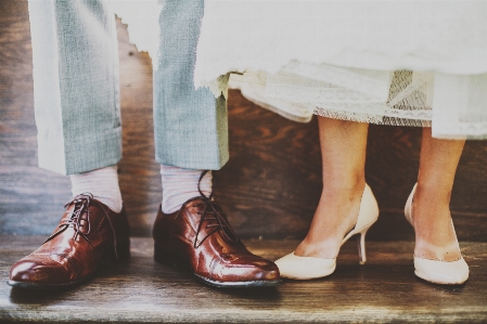 Shoe white feet boot Photo