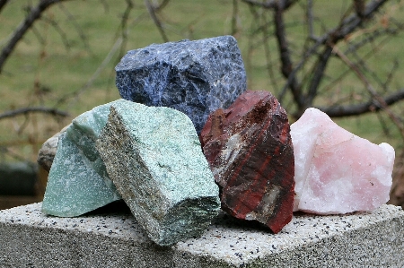 Rock stone material stones Photo