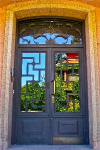 Wood house window home Photo