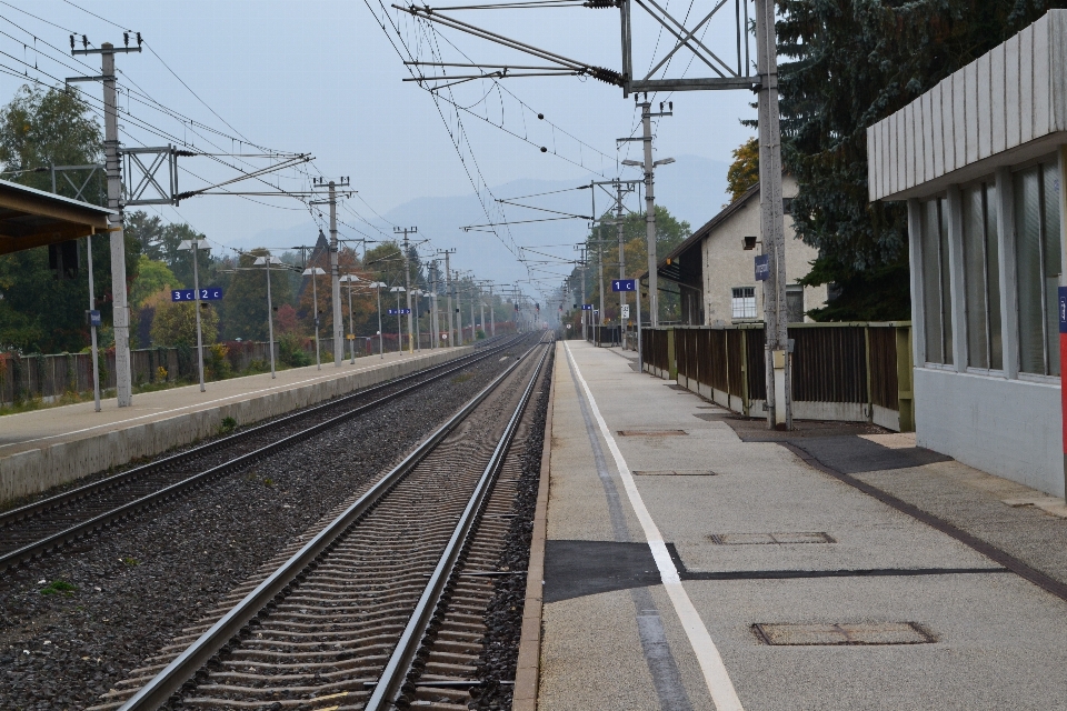 Track railway traffic train