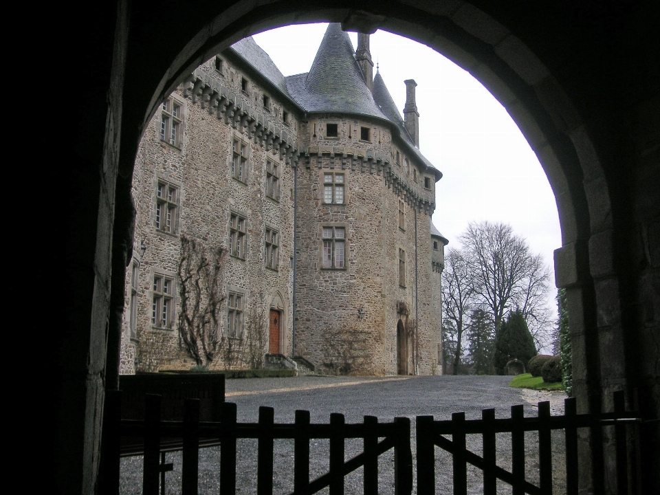 Architecture building chateau france