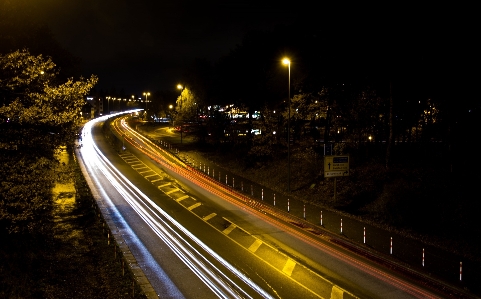 Light road bridge traffic Photo