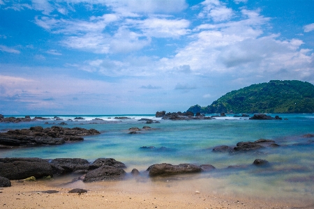 Beach landscape sea coast Photo