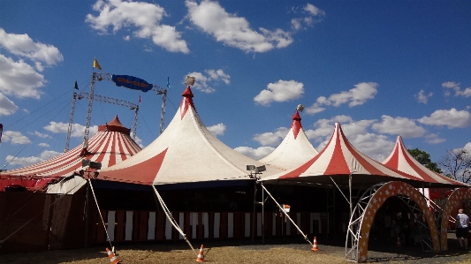 Tent clown festival fun Photo