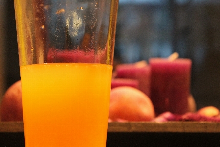 Liquid fruit glass orange Photo