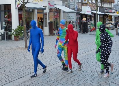 Pedestrian walking road street Photo