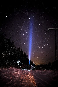 Licht himmel nacht stern Foto