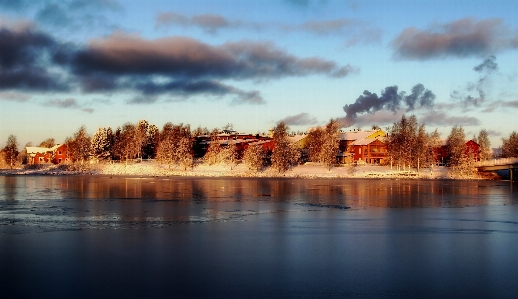 Water nature forest horizon Photo