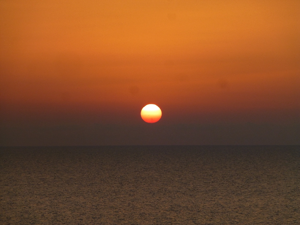 Mer océan horizon ciel