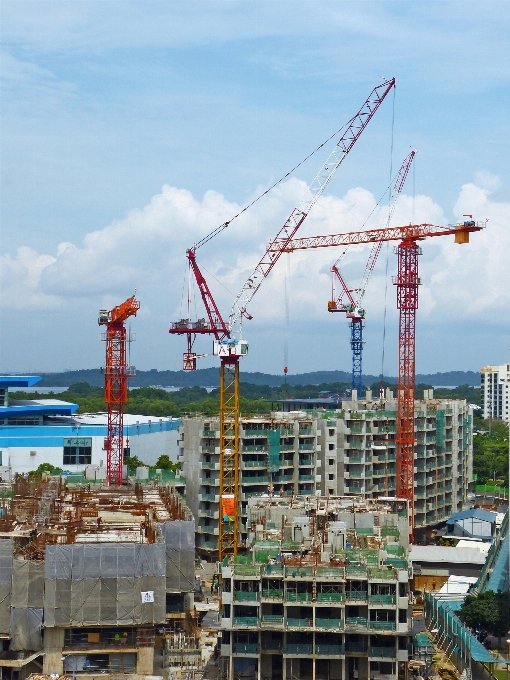 Arsitektur langit bangunan gang