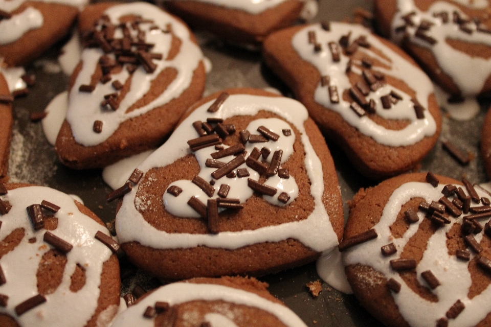 Blanc cœur nourriture cuisine