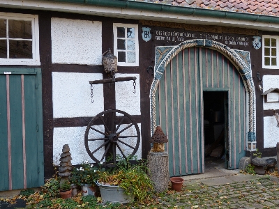 Architecture farm wheel house Photo