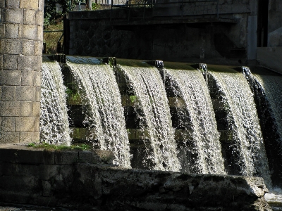 Landscape nature rock waterfall Photo