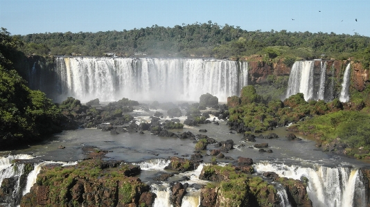 Water waterfall wild spray Photo