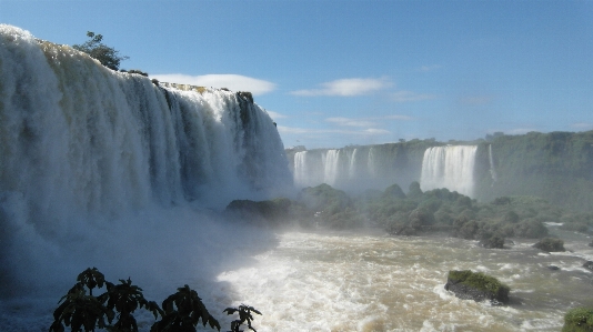 Water waterfall wild spray Photo