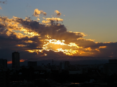 Nature horizon cloud architecture Photo