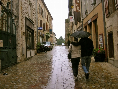 Pedestrian walking road street Photo