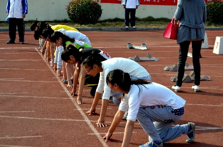 Track running run line Photo