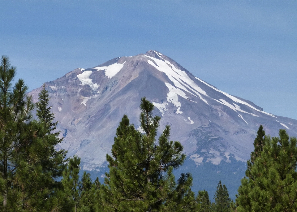 Landscape wilderness mountain range