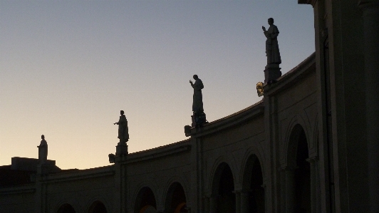 Silhouette architecture building monument Photo