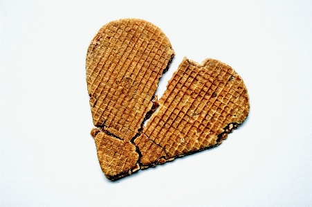 Love heart food symbol Photo