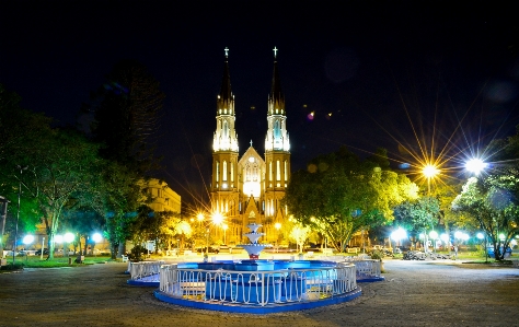 Light architecture night cityscape Photo