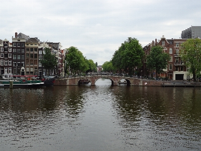 Water boat bridge river Photo